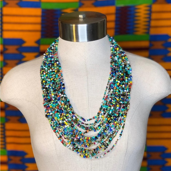 Africa beaded necklaces - Picture 2 of 6
